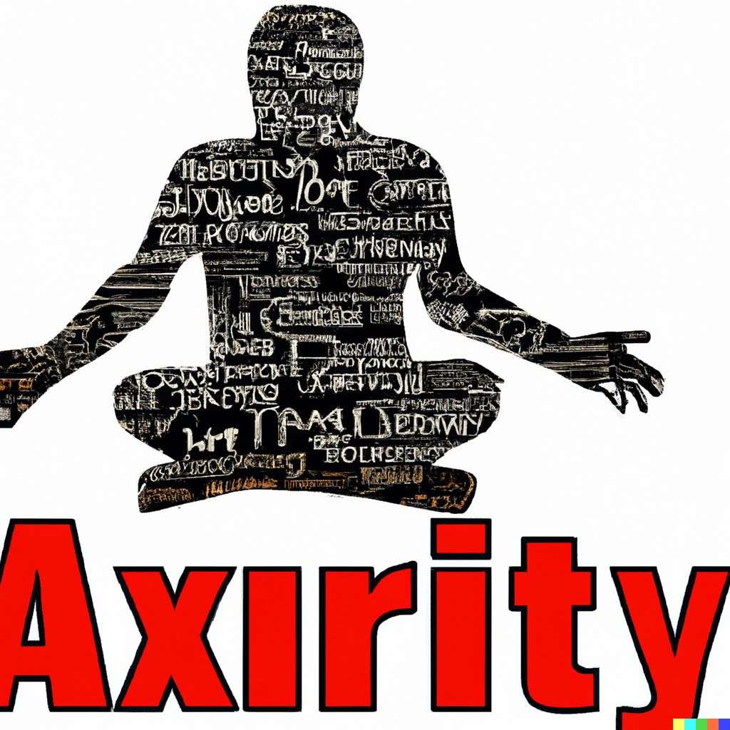 a representation of anxiety, drawing, schematic